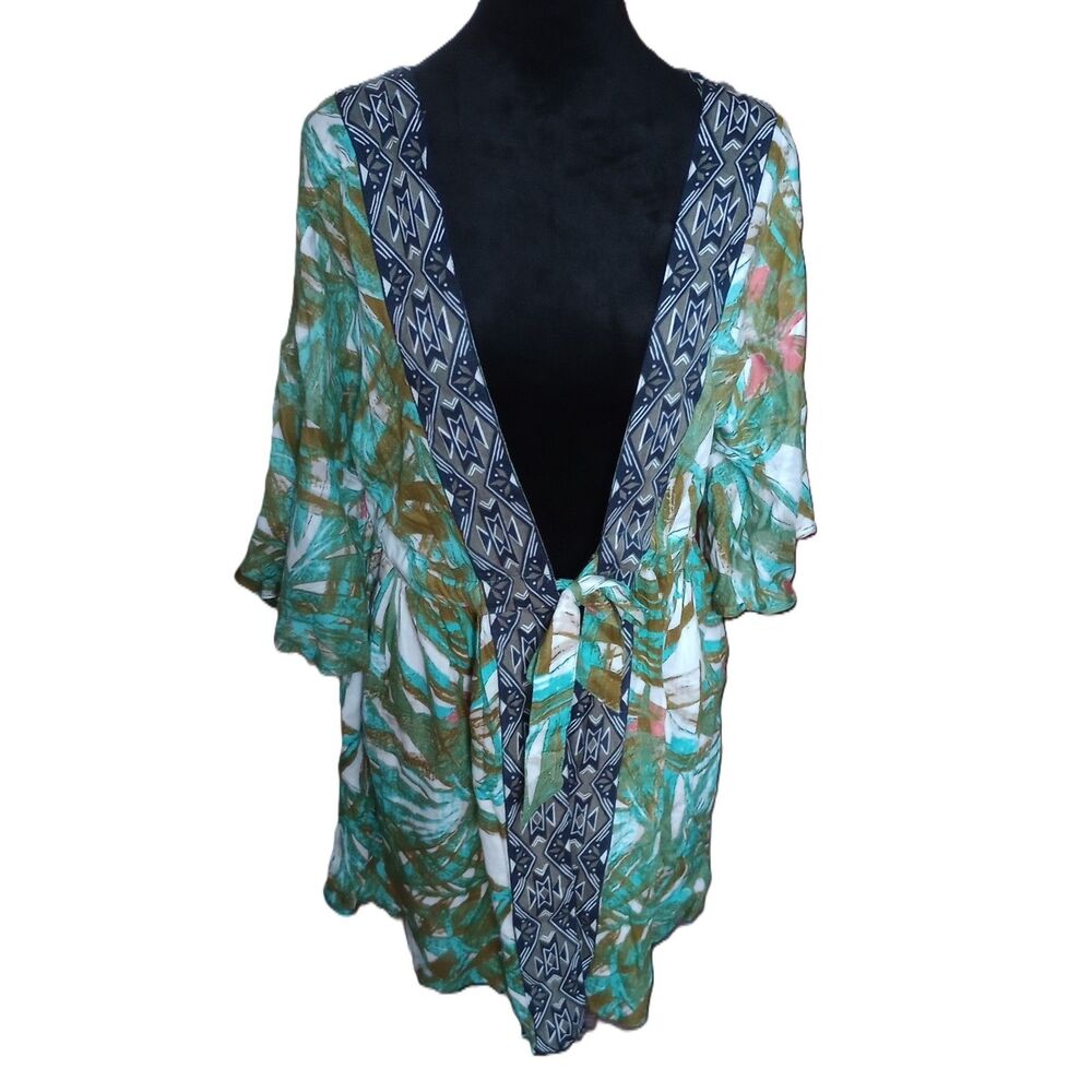 Nalini Originals Beach Wear Women's One Size Swim Suit Cover up, NWT